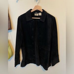 Travel Smith Black Suede Jacket